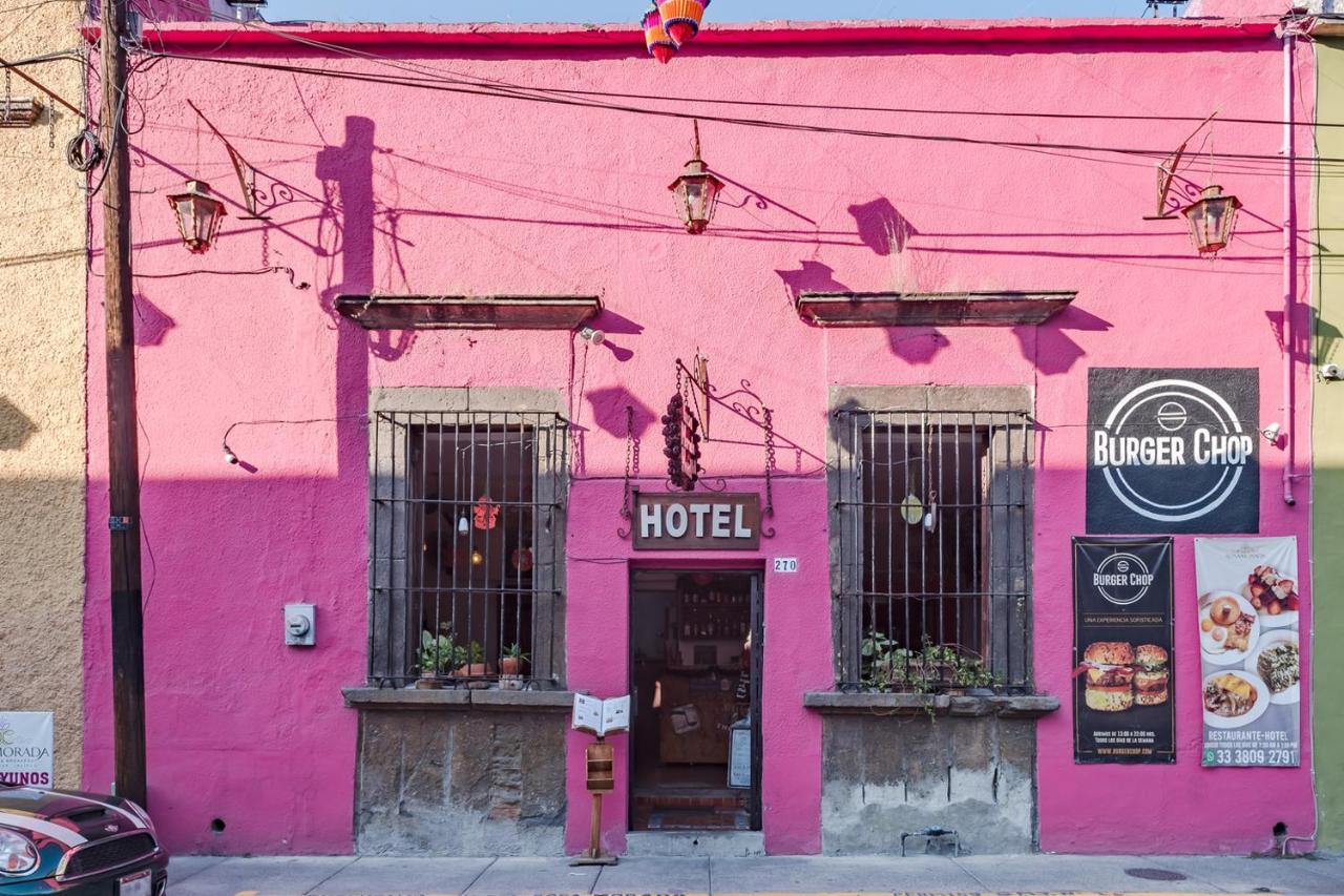 Hotel Rosa Morada Guadalajara Eksteriør bilde